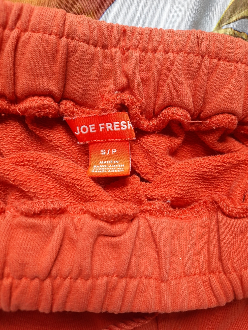 Joe Fresh Ribbed Drawstring Shorts - Rust Orange - Picture 2 of 4